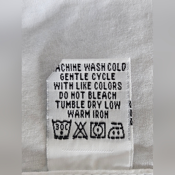 Marc&Ecko Men's Shirt Casual White Short Sleeves Size M - Picture 6 of 8